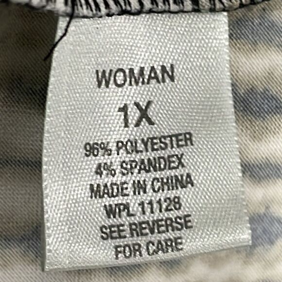 NWOT Dress Barn Cowl Neck sleeveless blouse. Size 1X. 18/20 - Picture 7 of 9